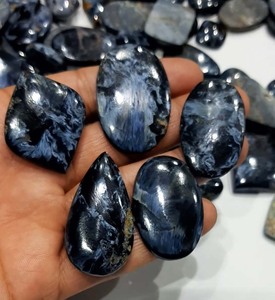 Semi-preciosa 12x15 a 14x22 a 16x27mm Crisocola Piedra preciosa Multi en forma de crisocola Lisa Cabujón Gemas - Product Image 3