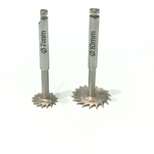Kit d'implants dentaires : disque de coupe et trephine, ensemble de 6 pièces en cassette - Product Image 2