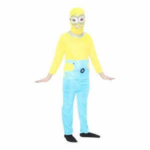 Wholesale Supply of Halloween Minions Children Coplay Cartoon Character Coplay Costume Stage Performance Costume