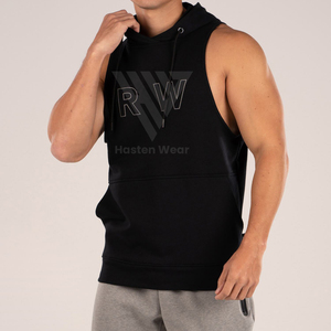 Unique Design <b>Sleeveless</b> Workout <b>Hoodies</b> For Stylish Fashionable Athletic Wear Modern Soft Lightweight Workout <b>Hoodies</b> - Product Image 5