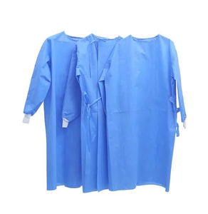 Uniforme clínico de manga larga para mujer, venta al por mayor, bata de hospital para médicos, tela de lona - Product Image 2