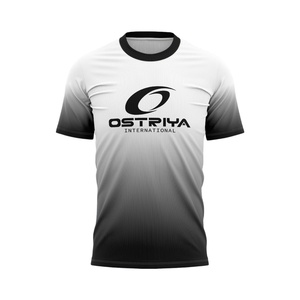 เสื้อยืดแขนสั้นผู้ชายสไตล์สตรีทแวร์ ฟิตเนส กีฬา ลำลอง ระบายอากาศ แห้งเร็ว ไม่หดตัว ทรงปกติ น้ำหนัก 220 กรัม - Product Image 1