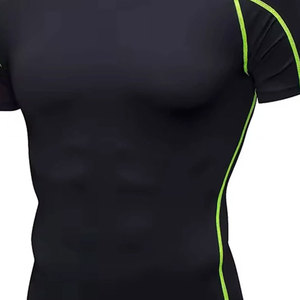 Offre spéciale Vêtements de protection solaire Chemise de compression Rash Guard Panneau de conception personnalisée Rash Guard pour hommes - Product Image 4
