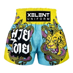 E MMA Shorts Pantalones cortos de boxeo para entrenamiento Niños Muay Thai Shorts Stain Short MMA Shorts OEM Artes marciales Bjj Gi e - Product Image 1