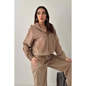 Ensemble en velours fin beige - Beige - Product Image 3