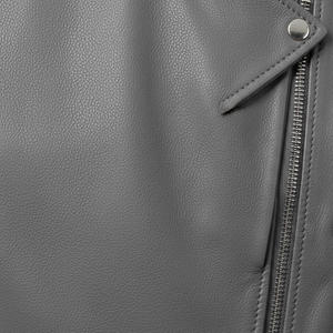 Chaqueta de cuero de alta calidad para mujer OEM proveedor de fábrica al por mayor hecho a medida elegante slim fit biker prendas de vestir exteriores moda moderna - Product Image 4