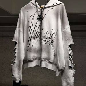 Bling Pullover Custom Logo Streetwear Designer Rhinestone Hoodie Hip Hop Bling Crystal Hoodie para hombres y mujeres Crystal Hoodie - Product Image 5