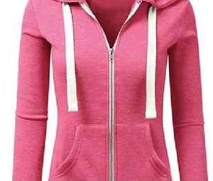 Sweat à capuche personnalisé avec fermeture éclair Sweats à capuche pour femmes Vente en gros de sweats à capuche surdimensionnés pour femmes avec logo personnalisé - Product Image 2