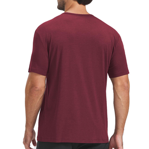 Camiseta de Cuello Redondo para Hombre, Manga Corta, Corte Regular, Transpirable, Casual, Personalizable - Product Image 4