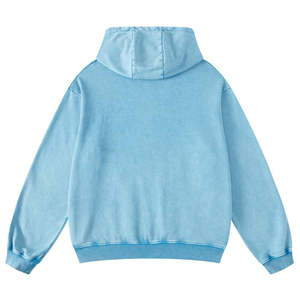 Sweats à capuche délavés à l'acide, logo personnalisé OEM, impression numérique d'hiver, poids lourd, grande taille, respirant, style streetwear, vente en ligne pour hommes - Product Image 2