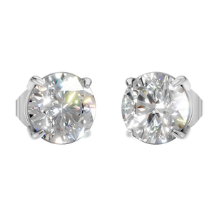 Boucles d'oreilles en or 14K 10K, nouveau design, personnalisables, en moissanite, bijoux, boucles d'oreilles fines, boucles d'oreilles solitaire en diamant, bijoux pour femmes - Product Image 1