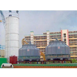 Circuito abierto Contracorriente Torre de enfriamiento redonda Flujo cruzado 5-2200 toneladas 1 año de garantía Método de control táctil - Product Image 1