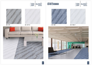 Baldosas de madera pulida modernas de alta calidad de 600x600mm Aplicaciones de acabado brillante Precio al por mayor del fabricante - Product Image 4