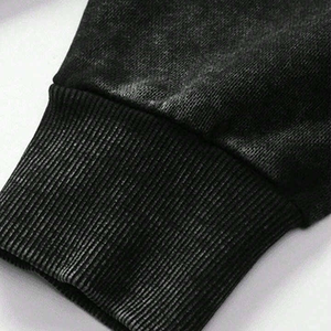 Nouveau hommes lavage à l'acide broderie Patch logo Vintage coton lourd 400 Gsm surdimensionné Boxy soleil Fade lavage à capuche - Product Image 4