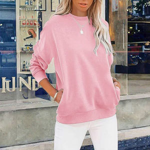 Sudadera con capucha de gimnasio para mujer, sudaderas de gran tamaño, jersey con logotipo personalizado y cremallera de talla grande, Sudadera con capucha de lana, ropa deportiva informal de moda - Product Image 3