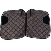 Tapis de selle CST 219 S-box Glitter pour dressage et saut d'obstacles, tapis de selle pour cheval, équipement équestre, logo personnalisé, 100% coton, couleur personnalisée