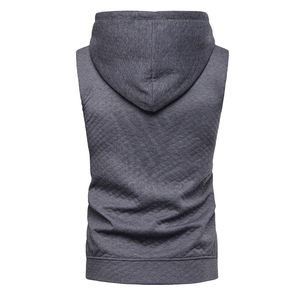 Sweat-shirts de sport sans manches pour hommes, légers, pour la salle de sport, pull-over sportif, élégant, décontracté, tendance - Product Image 4
