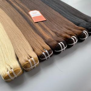 Dropshipping 100g/1 paquete de extensiones de cabello humano vietnamita de trama recta doble Material de cabello humano crudo de alta calidad - Product Image 6