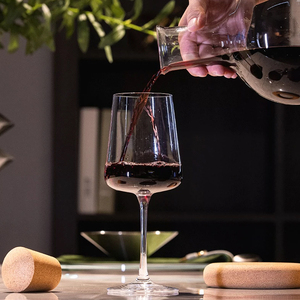 แก้วไวน์ทรงคลาสสิกแบบยุโรปสำหรับร้านอาหาร แก้วไวน์บอร์โดซ์ แก้วดื่มไวน์ แก้วคริสตัลสำหรับเบอร์เบิน วิสกี้ ไวน์ สำหรับบาร์และงานแต่งงาน - Product Image 4