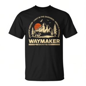 Camiseta promocional para mujer cristiana Waymaker Miracle Worker Promise Keeper - Product Image 2