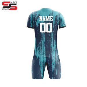 Venta al por Mayor de Camisetas de Fútbol de Verano de Alta Calidad, 100% Poliéster, Secado Rápido y Elásticas para Equipos - Product Image 4