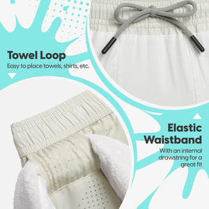 Pantalones Cortos Deportivos Casuales para Hombre de Alta Calidad con Logotipo Personalizado Bordado, con Bolsillos, 100% Algodón Transpirable - Product Image 3