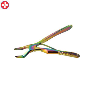 Fórceps de extracción pediátrica Fig. 51S Herramienta de extracción de raíces superiores con acabado recubierto de color - Product Image 6