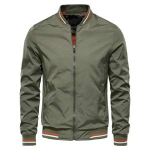 Alta calidad personalizada streetwear invierno elegante al por mayor transpirable Letterman unisex viaje satén liso chaqueta bordada - Product Image 3