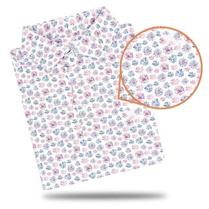 Personalizado de los hombres de alta calidad bordado sólido 100% algodón Golf para la camisa transpirable Micro elástico antiarrugas - Product Image 2