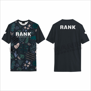 T-shirt décontracté à col rond classique en coton mélangé pour homme T-shirt à manches courtes doux et confortable pour un usage quotidien - Product Image 1