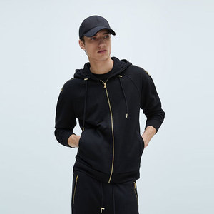 Chándales Deportivos de Invierno para Hombre, Ajustados, con Capucha, Transpirables, de Forro Polar de 400 g, de Alta Calidad, 100 % Algodón, Personalizables con su Logotipo, 2025 - Product Image 2