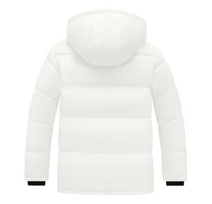 Blouson matelassé élégant pour femme, respirant, uni, teint, chaud pour l'hiver, à porter au quotidien, avec doublure douce pour la peau pour un confort tout au long de la journée - Product Image 2