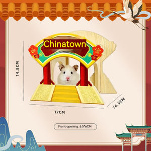 Design original <span class=keywords><strong>de</strong></span> la dernière grande <span class=keywords><strong>maison</strong></span> <span class=keywords><strong>de</strong></span> hamster en bois personnalisable - Product Image 6