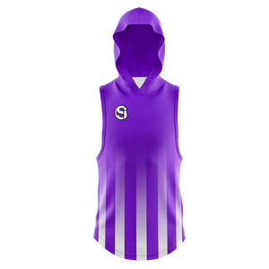 2025 OEM ODM High Quality 100% Polyester <b>Men's</b> <b>Sleeveless</b> Hoodies Sublimation Printed Embossed Design Winter Sublimation Hoodie - Product Image 1