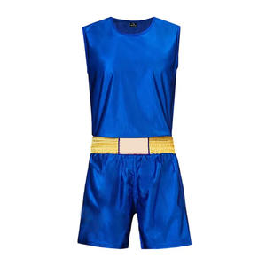 Conception imprimée nouveau gros uniforme Sanda Polyester Sanda costumes uniforme Arts martiaux Sanda uniforme - Product Image 2