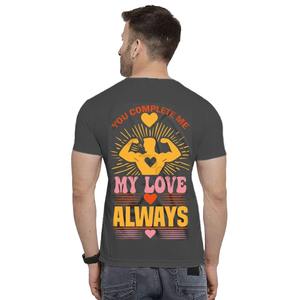 T-shirt décontracté pour homme 100 % coton, en fibres naturelles, toucher doux pour la peau, coupe intemporelle, séchage rapide, respirant, mode quotidienne - Product Image 2