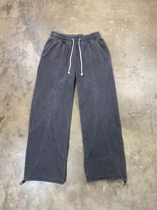 Pantalon de survêtement décontracté pour homme Pantalon de survêtement ample gaufré Pantalon de survêtement élastique plat pour le printemps été automne hiver - Product Image 2