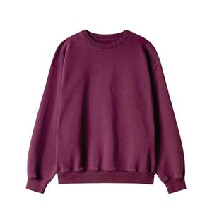 Sudadera de Forro Polar para Hombre, Cuello Redondo, Invierno, 100% Algodón, Manga Larga, Térmica, Transpirable, Personalizable, Alta Calidad, BS, Hecho en 2026 - Product Image 1