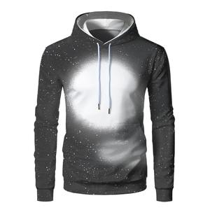 Sweat à capuche personnalisé vierge 350 400gsm hommes coton sérigraphie recadrée 500gsm sweat à capuche unisexe Streetwear français éponge sweat à capuche fabricants - Product Image 4