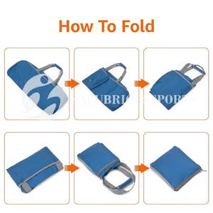 Sac de sport de voyage de grande taille et résistant, taille personnalisable, nylon imperméable, noir, pour hommes, salle de sport, 30-40L - Product Image 6