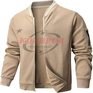 Chaqueta Universitaria de Alta Calidad para Hombre en Diferentes Colores con Cierre de Cremallera, Chaqueta Moderna, Elegante y Cómoda - Product Image 4