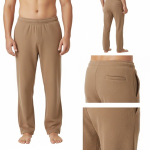 Clothing Manufacturer 320gsm French Terry Cotton Stack Sweatpants Plus Size Women's Pants & Trousers - Product Image 5