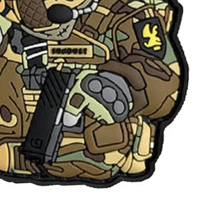 Patch en caoutchouc PVC souple 3D haute définition, logo personnalisé, patchs en caoutchouc PVC souple personnalisés avec option de dos magnétique - Product Image 5