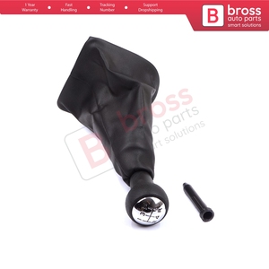 BSP810 Gear <b>Shift</b> Stick <b>Knob</b> Black Boot Gaiter Set 7588.VQ For 307 - Product Image 3