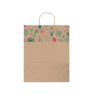 Grand sac en papier promotionnel durable BAO pour cadeaux et merchandising - Product Image 3
