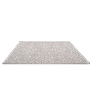 Alfombra gris de chenilla tejida a rayas, lavable, de 7 mm, poliéster y algodón, antideslizante, Turquía, venta al por mayor, tamaño personalizado, OEM, ODM, marca privada - Product Image 3