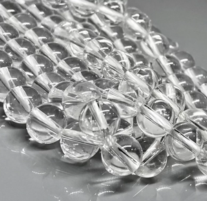 สร้อยคอคริสตัลธรรมชาติ ลูกปัดคริสตัลใสขัดเงา เครื่องประดับหินสีแดง ขายส่งแบบเป็นเส้น สำหรับบำบัดรักษา - Product Image 6