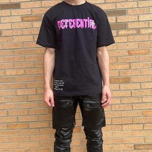 Camiseta de calle personalizada de alta calidad para hombre Camiseta de algodón con estampado de máquina de logotipo teñido liso al por mayor - Product Image 1