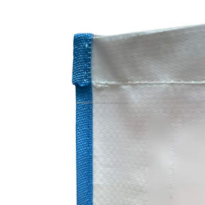 Venta al por mayor ECOBAG VINA logotipo personalizado impreso mango tejido mediano bolsas de la compra buena calidad tamaño estándar hecho en Vietnam - Product Image 2