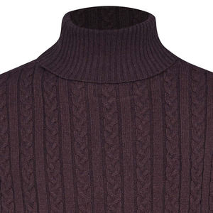 2024 hommes personnalisé respirant pull pull nouveau Design de mode col rond hiver tricots - Product Image 2